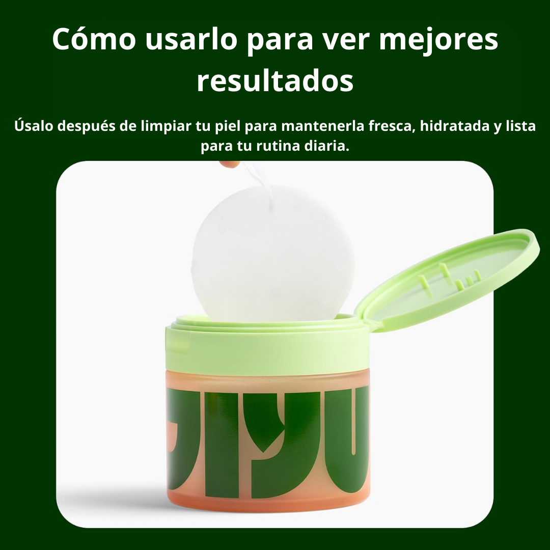 Jiyu Pads - Mejora el tono de tu piel y reduce la apariencia de manchas
